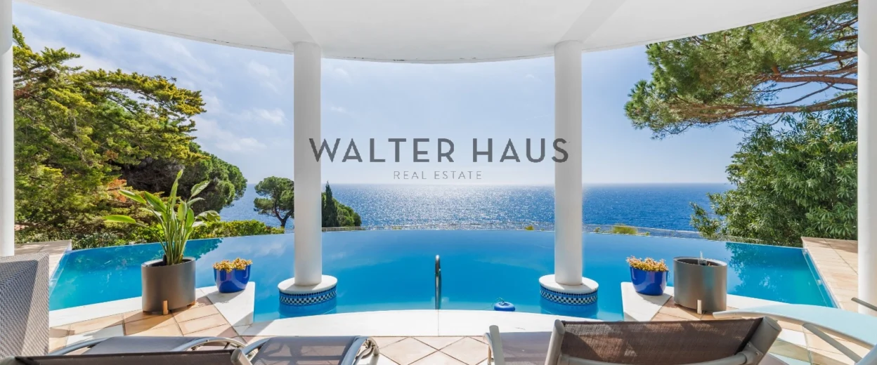 Maison spectaculaire en bord de mer avec vue imprenable sur la mer, Lloret de Mar