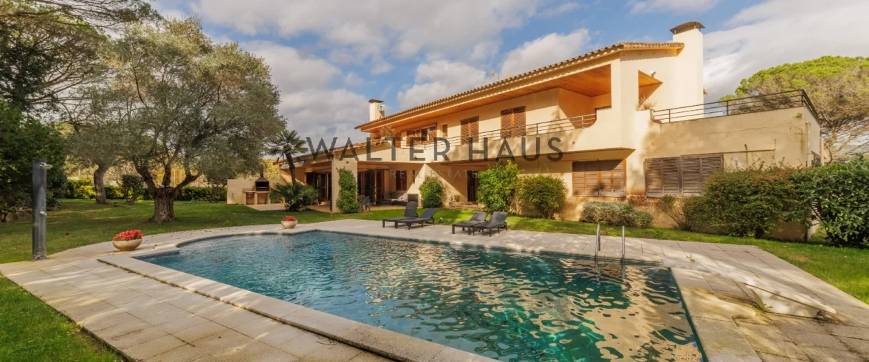 Casa de luxe amb piscina i pista de tennis, Santa Cristina d’Aro