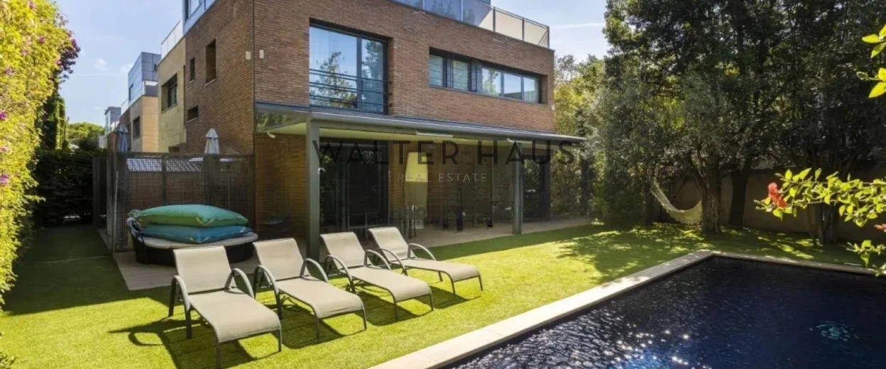 Villa de luxe avec piscine et vue panoramique à Sarriá Sant Gervasi, Barcelone