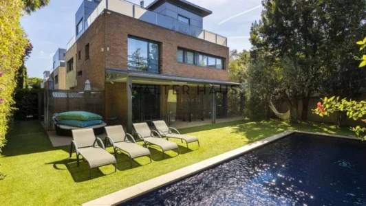 Villa de luxe avec piscine et vue panoramique à Sarriá Sant Gervasi, Barcelone