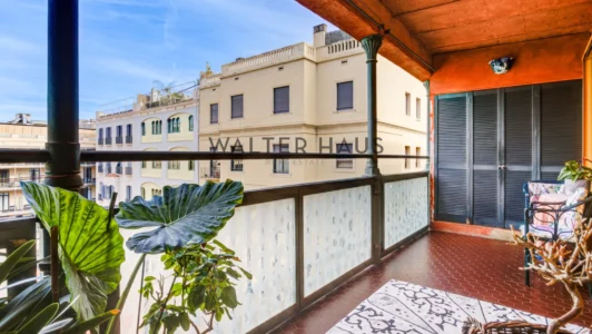 Appartement à vendre avec grande terrasse privative dans la Dreta de l’Eixmple, Barcelone