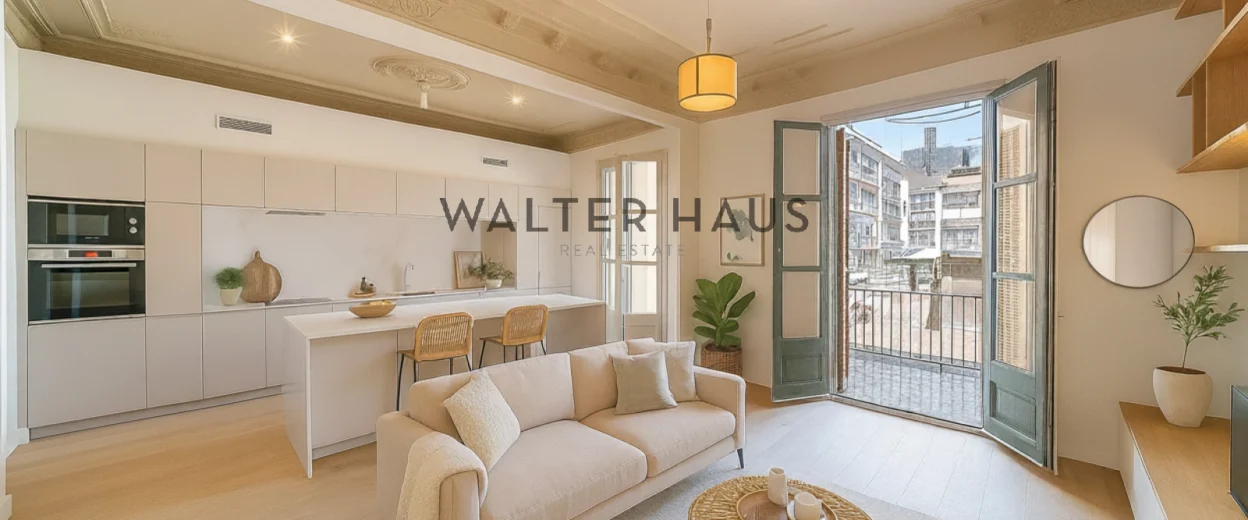 Appartement rénové à vendre dans la Dreta de L’Eixample, Barcelone