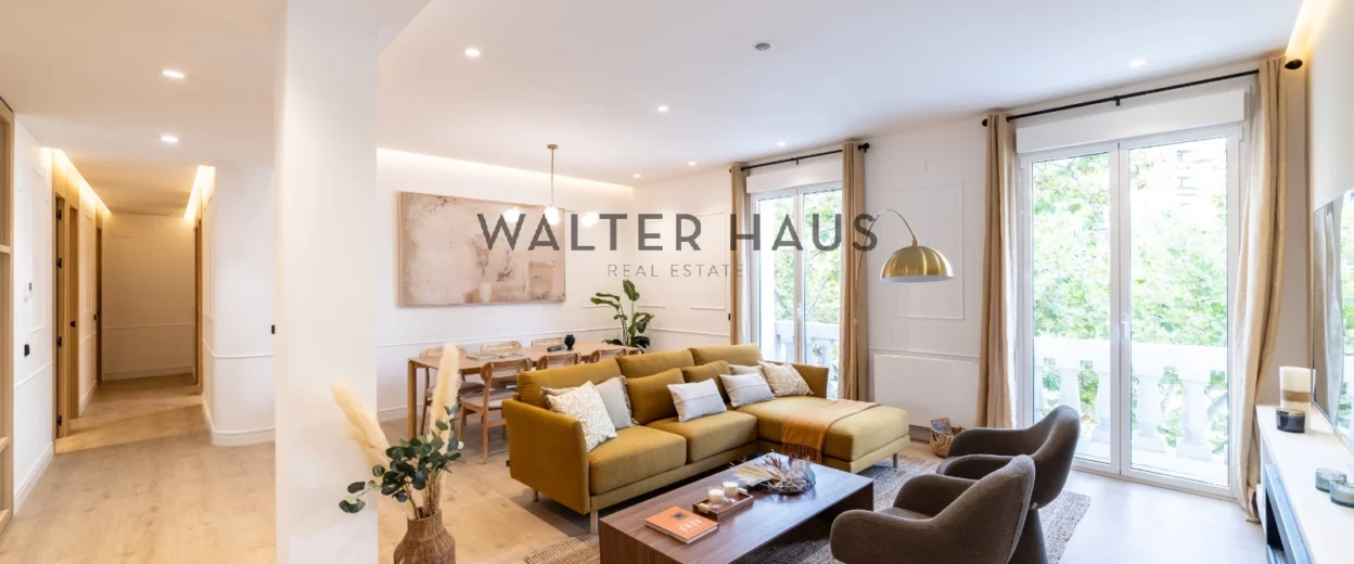 Renovated apartment for sale in Guindalera, Madrid.