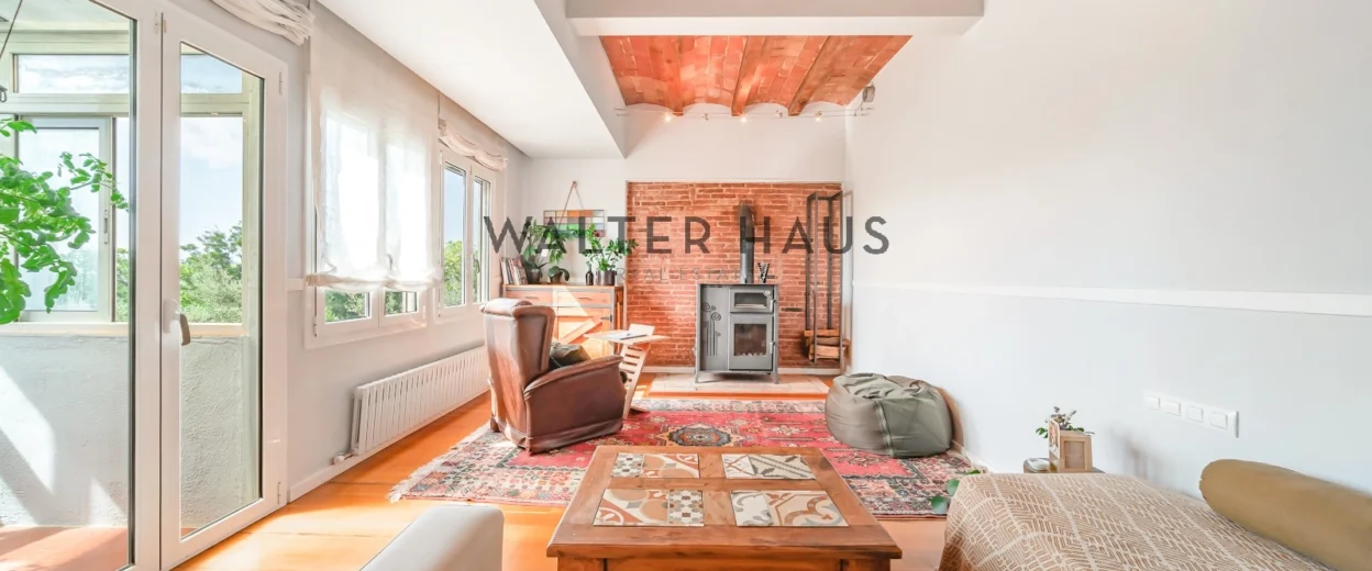 Magnificent duplex with terraces and privileged views of Collserola, Barcelona