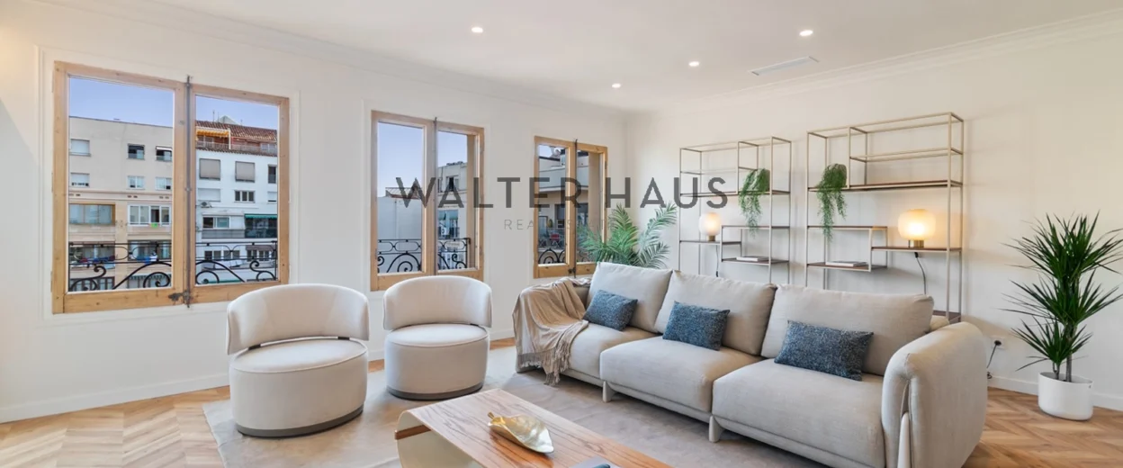 Pis reformat a finca règia per estrenar a la Dreta de l’Eixample, Barcelona