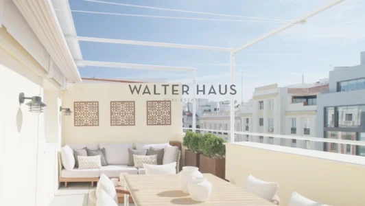 Penthouse neuf à vendre à Recoletos, Madrid.