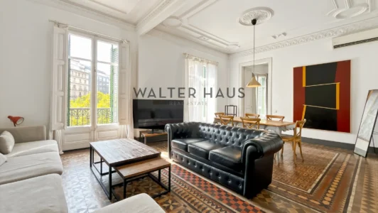 Piso en alquiler en la Dreta de l’Eixample, Barcelona