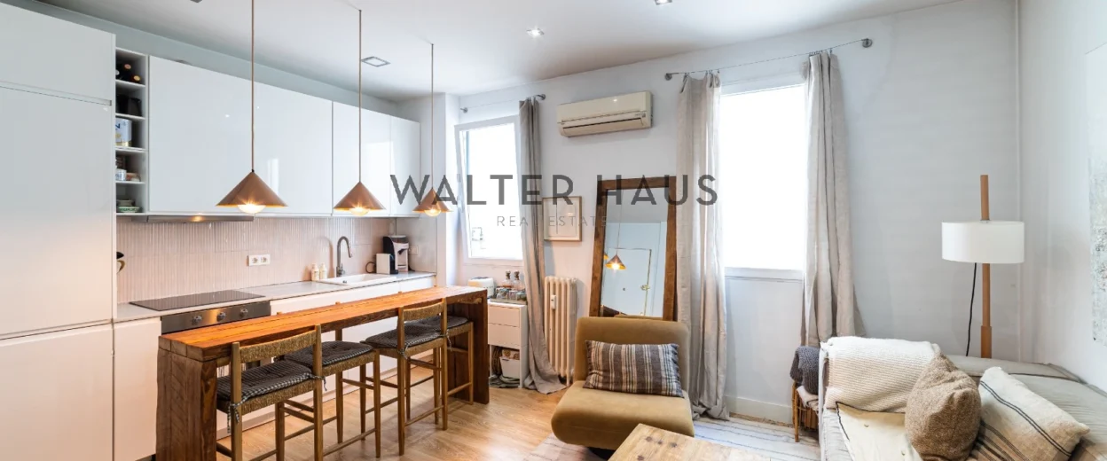 Pis en venda lluminós a Lista, Madrid.