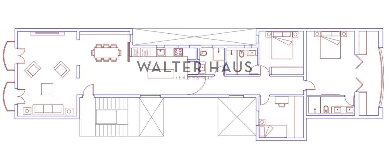 Magnificent modernist apartment with views of the Sagrada Familia, Barcelona