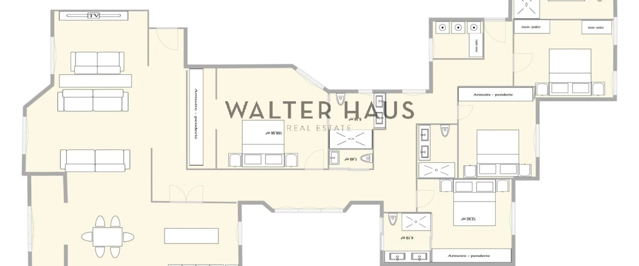 Appartement rénové à vendre à Castellana, Madrid.