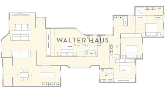 Appartement rénové à vendre à Castellana, Madrid.