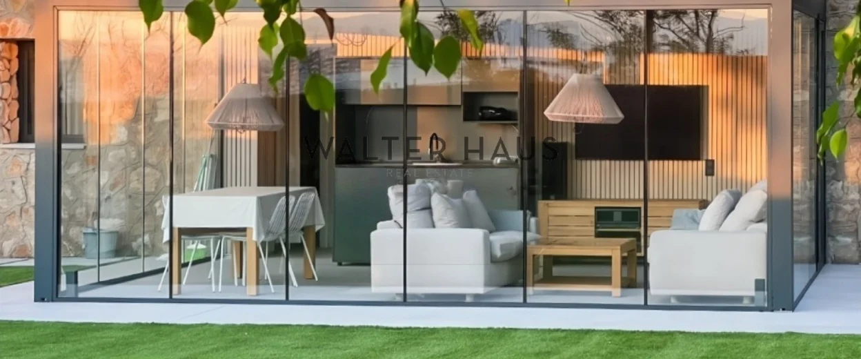 Appartement de plain-pied avec jardin à louer à La Font de la Guatlla, Barcelone