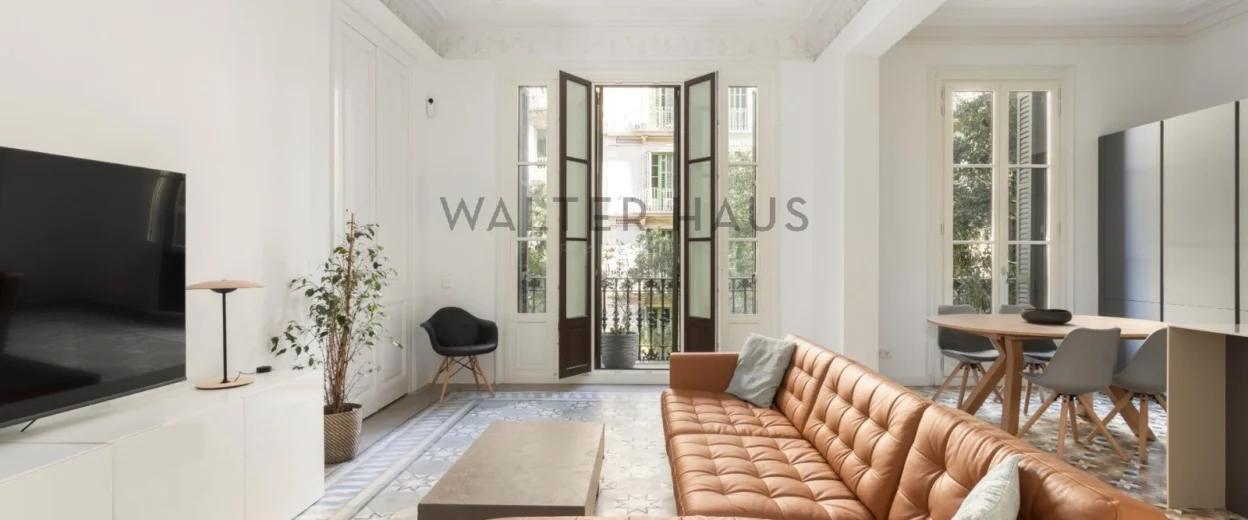 Appartement rénové à vendre dans le Quadrat d’Or, Barcelone