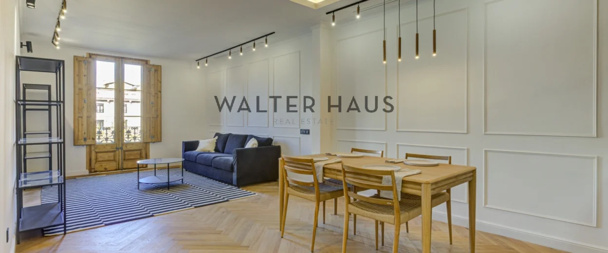 Appartement rénové à vendre dans le quartier de l&rsquo;Eixample, à Barcelone.