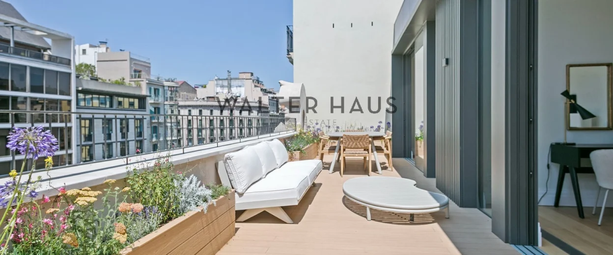 New build penthouse in Rambla Catalunya, Barcelona