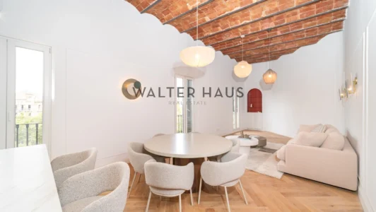 Appartement de luxe en rénovation dans le quartier de l&rsquo;Eixample, à Barcelone.