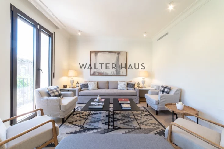 Brand new apartment for sale, with terrace and unobstructed views in Almagro – Madrid