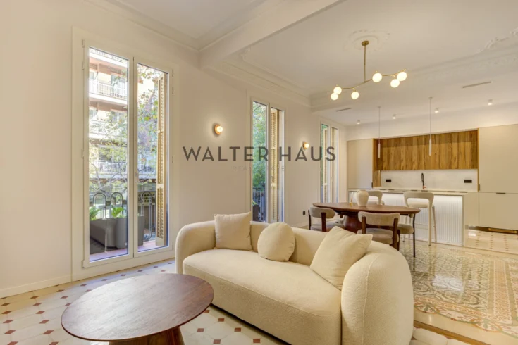 Piso reformado en venta en la Dreta de l’Eixample, Barcelona