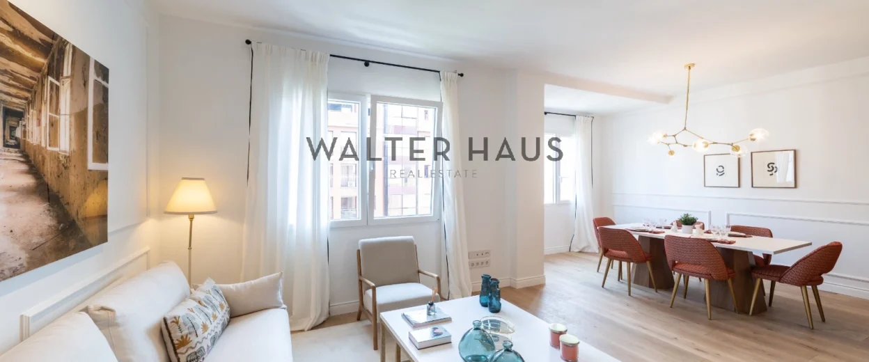 Appartement entièrement rénové à vendre à Castellana, Madrid.