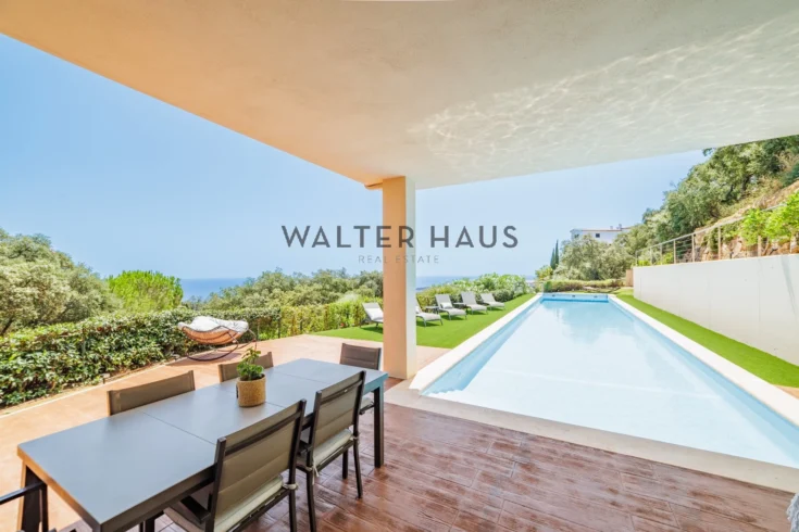 Casa elegante con vistas al mar en Can Semi, Platja d’Aro