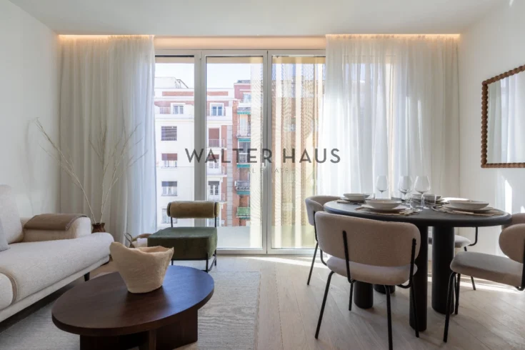 Exclusive new build apartments for sale in Almagro – Madrid.