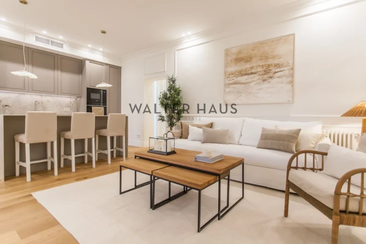 Appartement à vendre, rénové, à Castellana, Madrid.