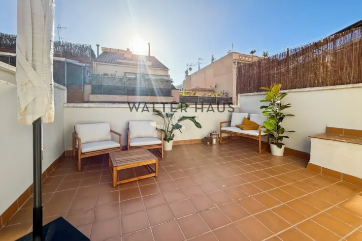 Terraced house for rent in Gràcia, Barcelona