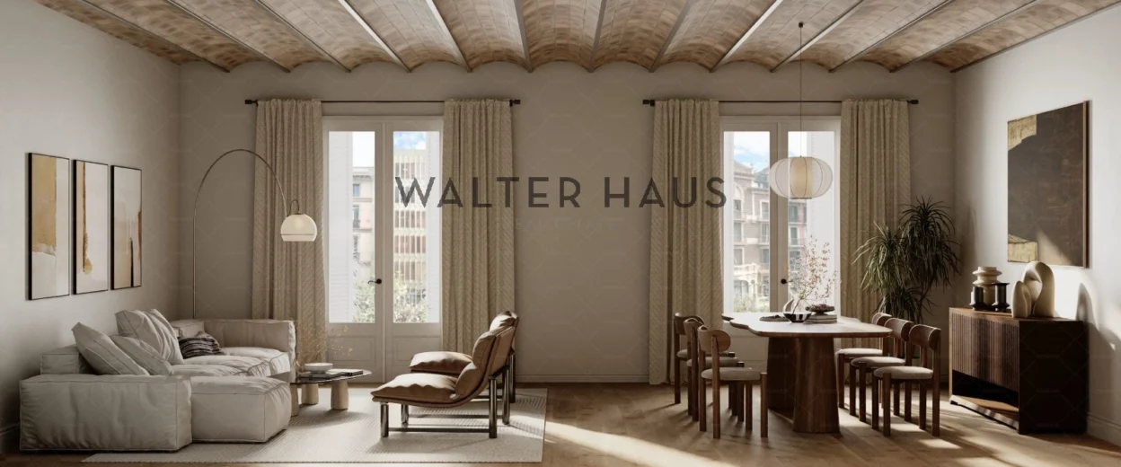 Appartement en cours de rénovation dans le Quadrat d’Or, Barcelone