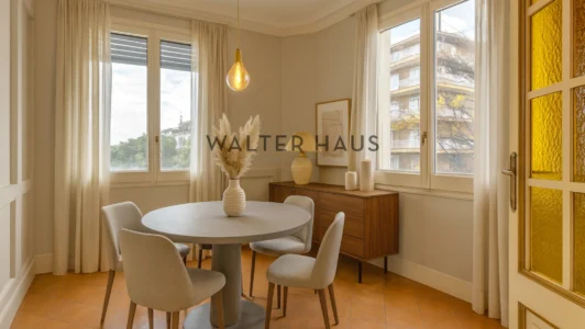 Piso a reformar en finca regia de la Bonanova, Barcelona