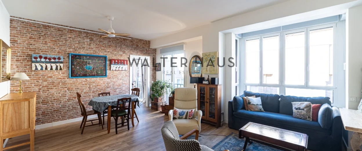 Renovated apartment for sale exclusively in Guindalera, Madrid.