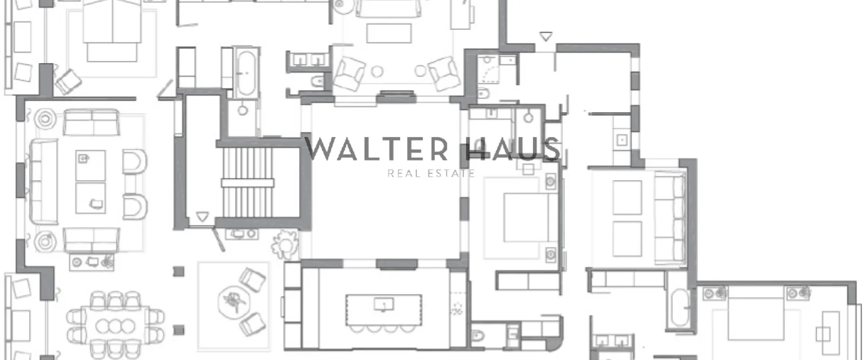 Appartement à vendre, entièrement rénové, à Castellana, Madrid.