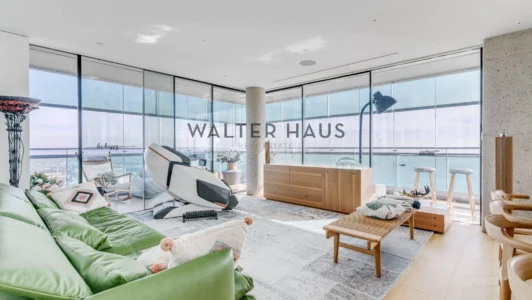 Luxury apartment for sale on the seafront in Diagonal Mar, Barcelona