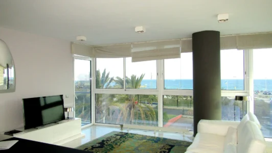 Pis amb terrassa en venda a Diagonal Mar, Barcelona