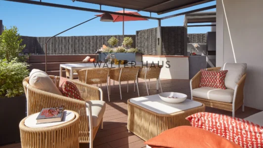 Ático dúplex con terraza y piscina privada en venta en la Dreta de l’Eixample, Barcelona