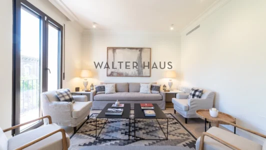 Brand new apartment for sale, with terrace and unobstructed views in Almagro – Madrid