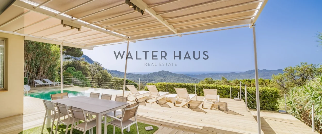 Casa moderna amb vistes panoràmiques al club de golf de Platja d’Aro, Girona