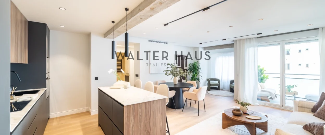 Appartement à vendre, entièrement rénové, à Lista, Madrid.