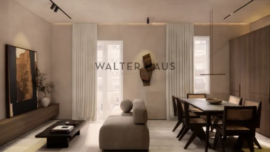 Piso en venta con finca clásica en Goya, Madrid.