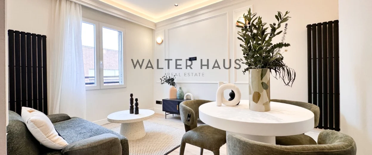 Exterior apartment for sale, fully renovated in Goya, Madrid.