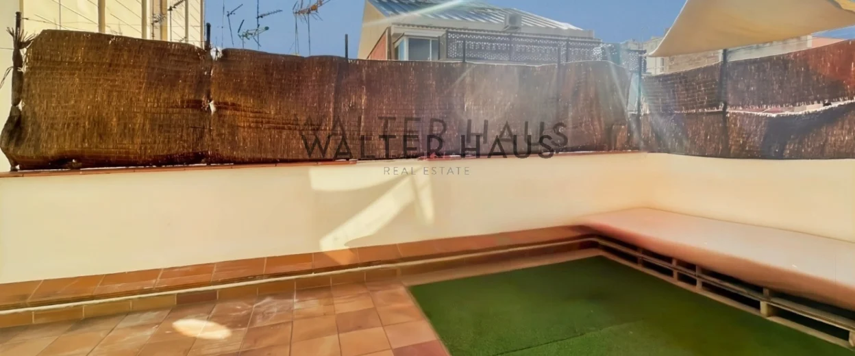 Penthouse avec terrasse à louer dans le quartier de Gràcia, à Barcelone