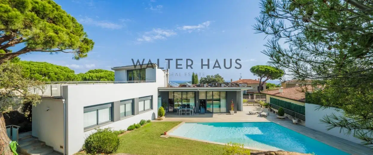 Maison d&rsquo;architecte avec piscine à S&rsquo;agaró